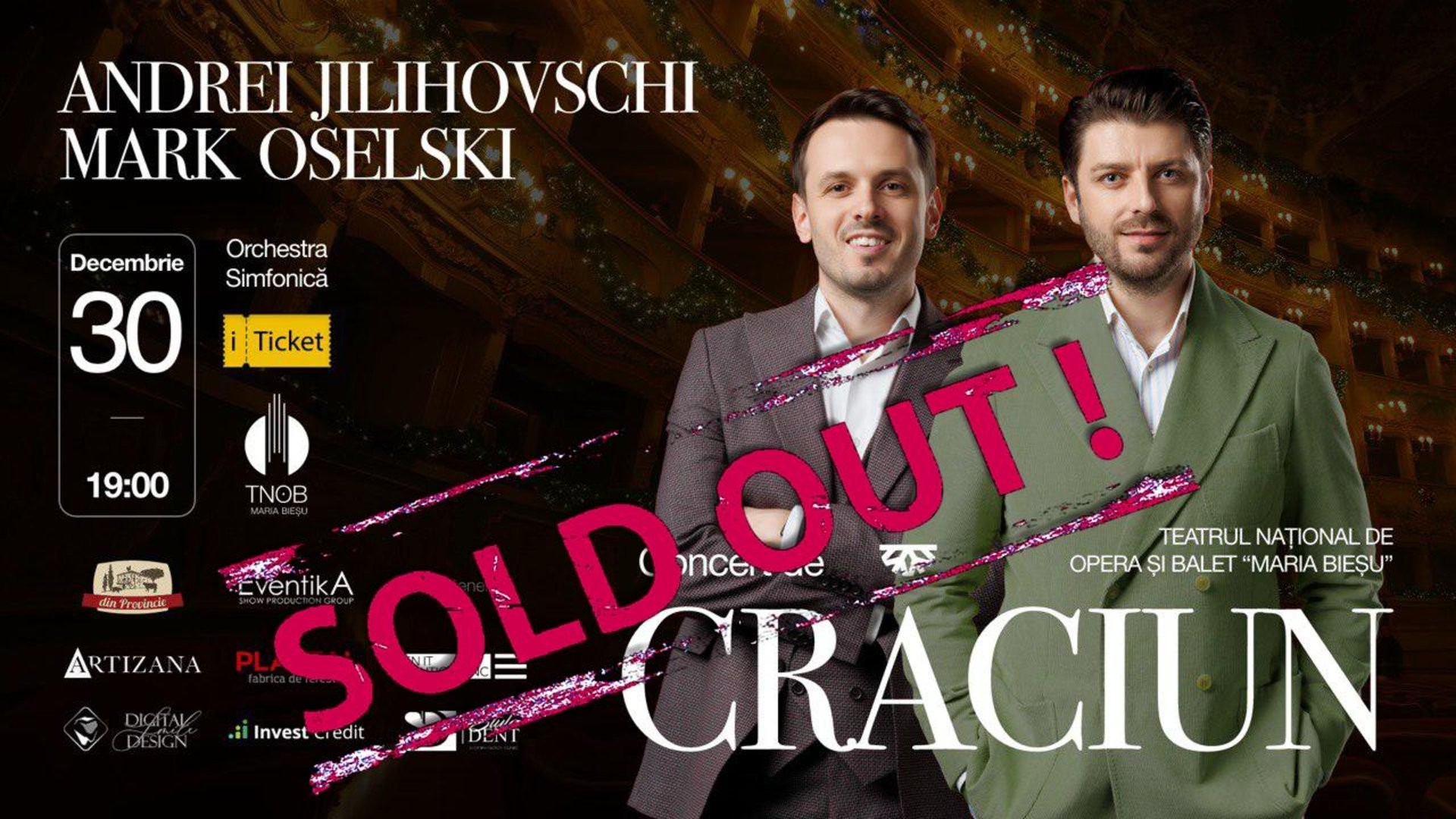 Andrei Jilihovschi și Mark Oselski - Concert de Crăciun