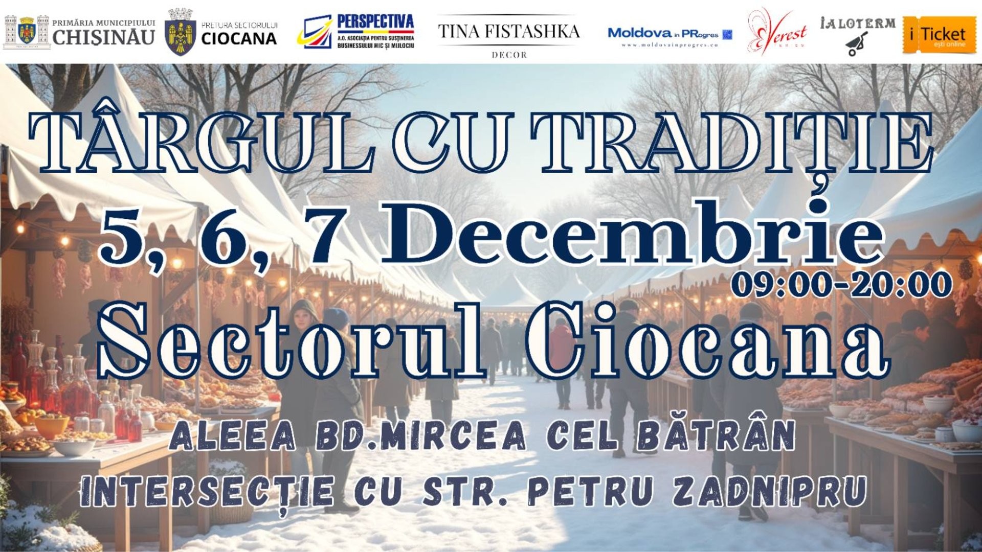 Târgul cu Tradiție revine la Ciocana!