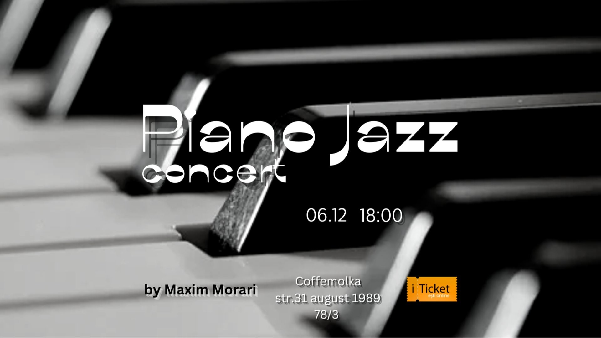 Piano Jazz  concert