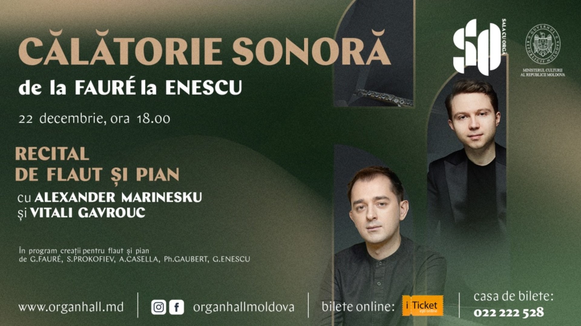 RECITAL DE FLAUT ȘI PIAN