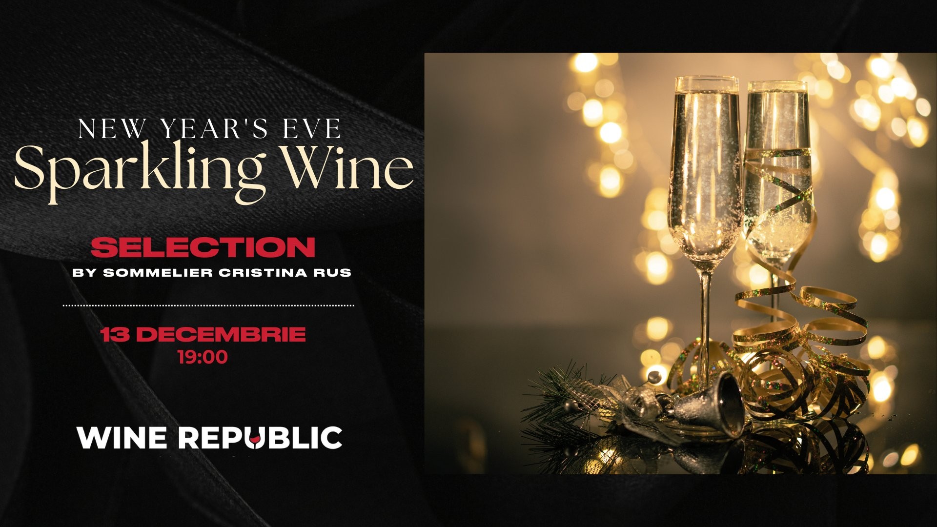 New Year’s Eve Sparkling – Wine Selection by Sommelier Cristina Rus