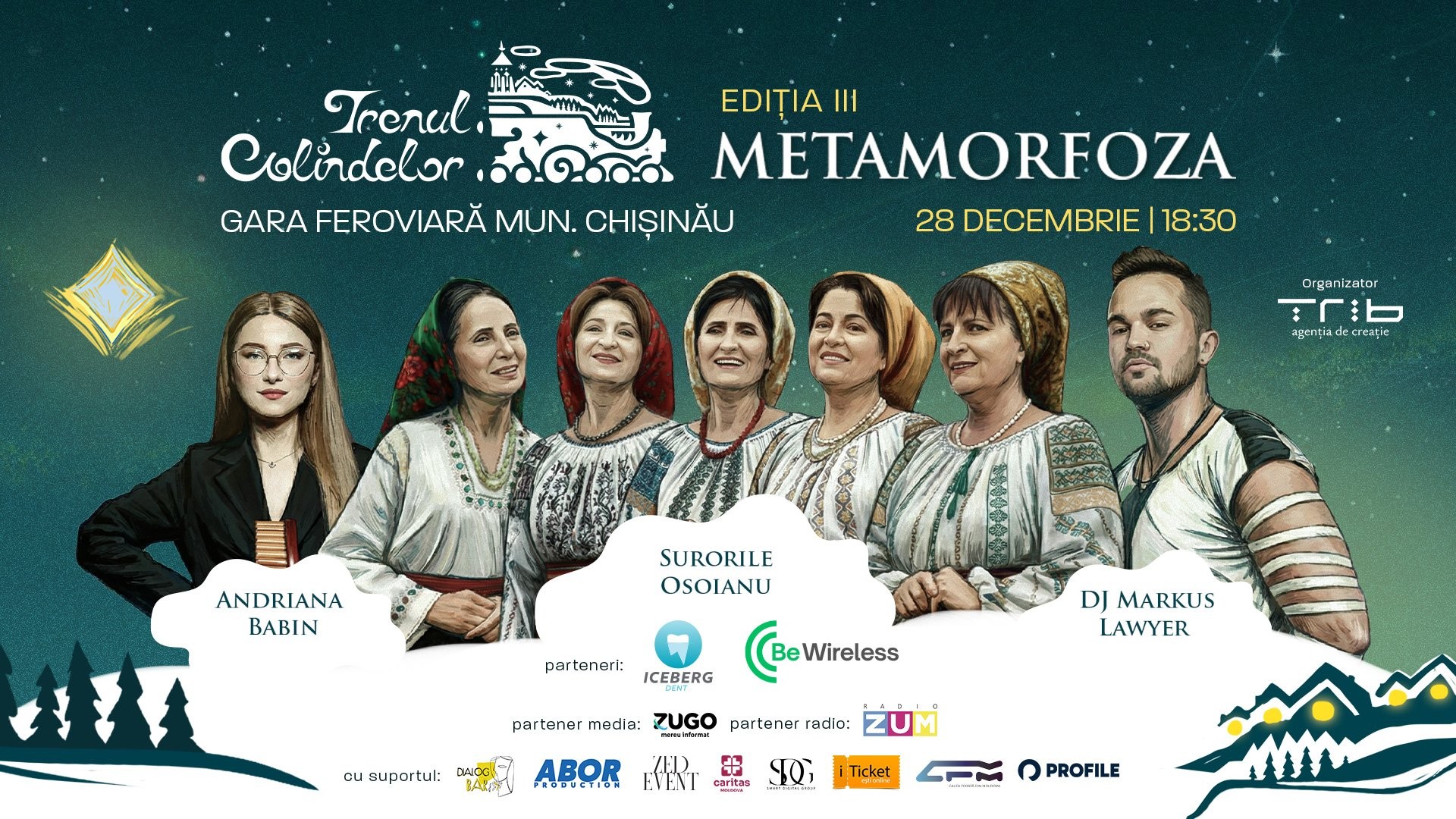 Trenul Colindelor – Metamorfoza muzicală