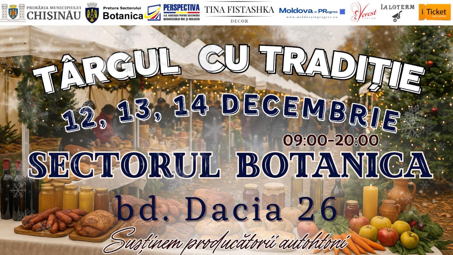 Târgul cu Tradiție revine la Botanica!