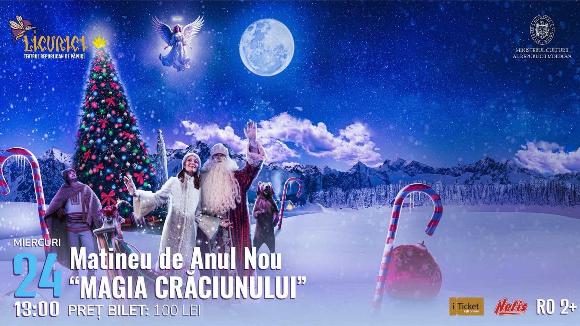 Matineu de Anul Nou „Magia Crăciunului”