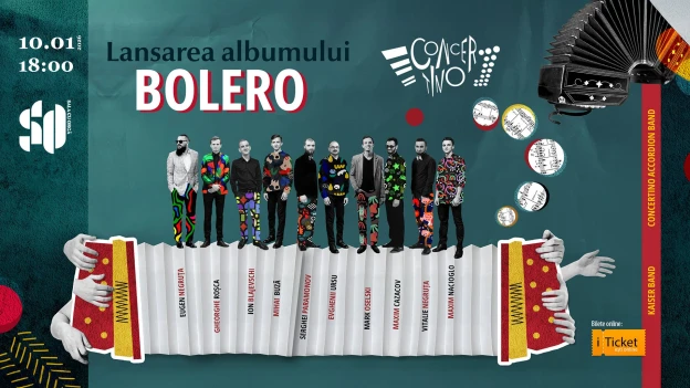 Lansarea albumului Bolero. Concertino Accordion Band
