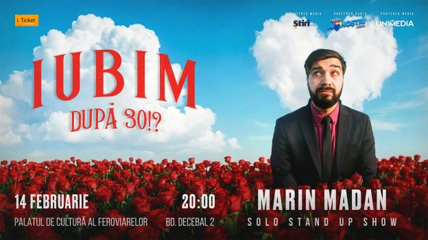 Solo Stand-Up Show Marin Madan – IUBIM după 30?!