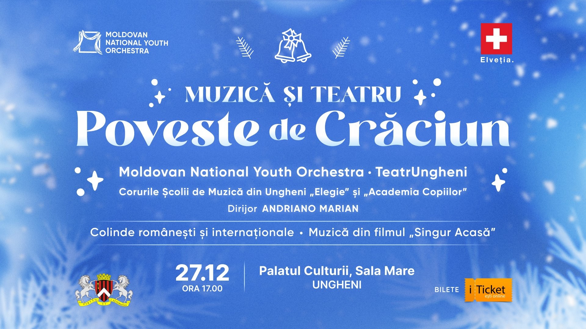 „Poveste de Crăciun” la Ungheni