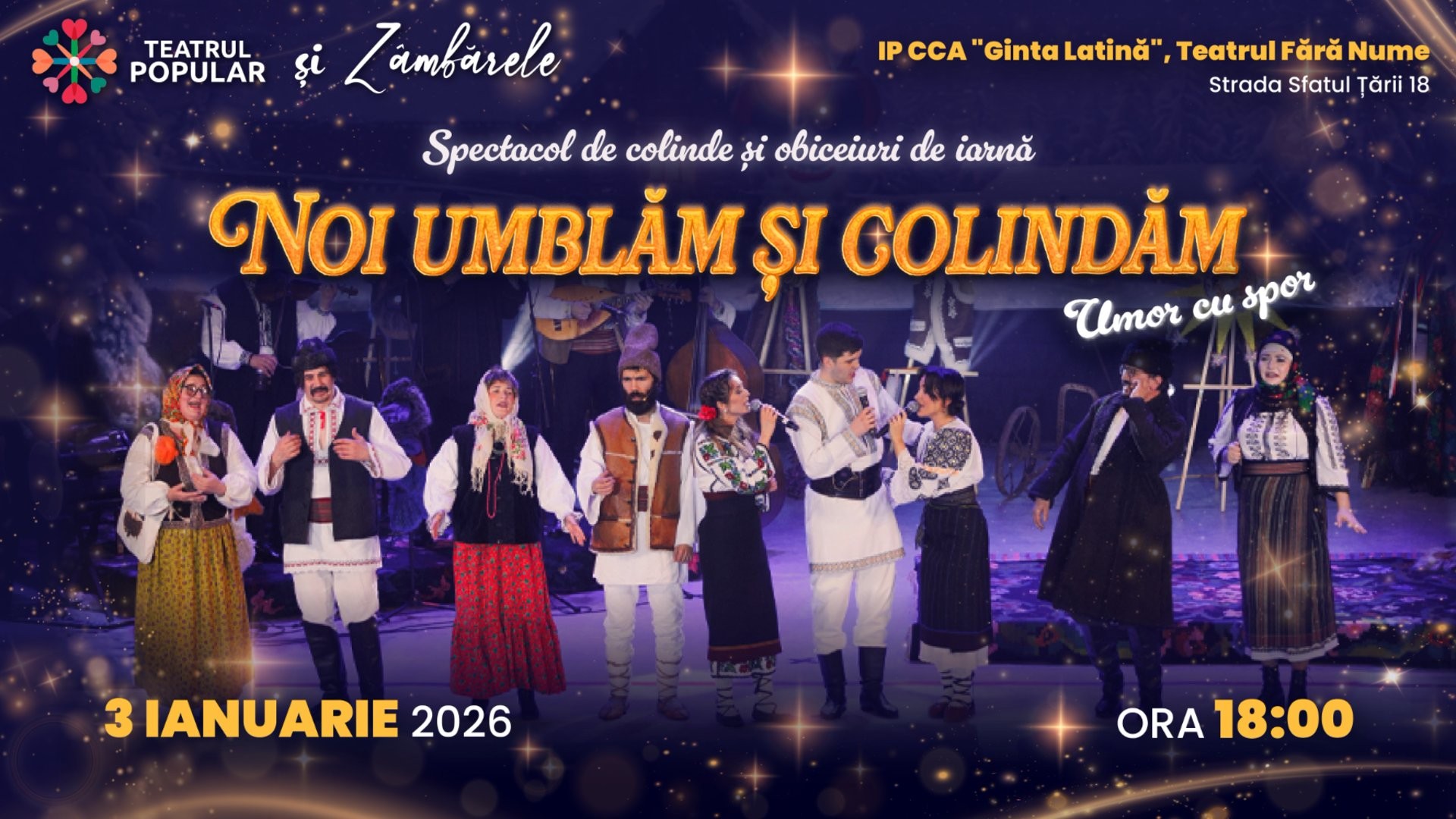 Noi umblăm și colindăm