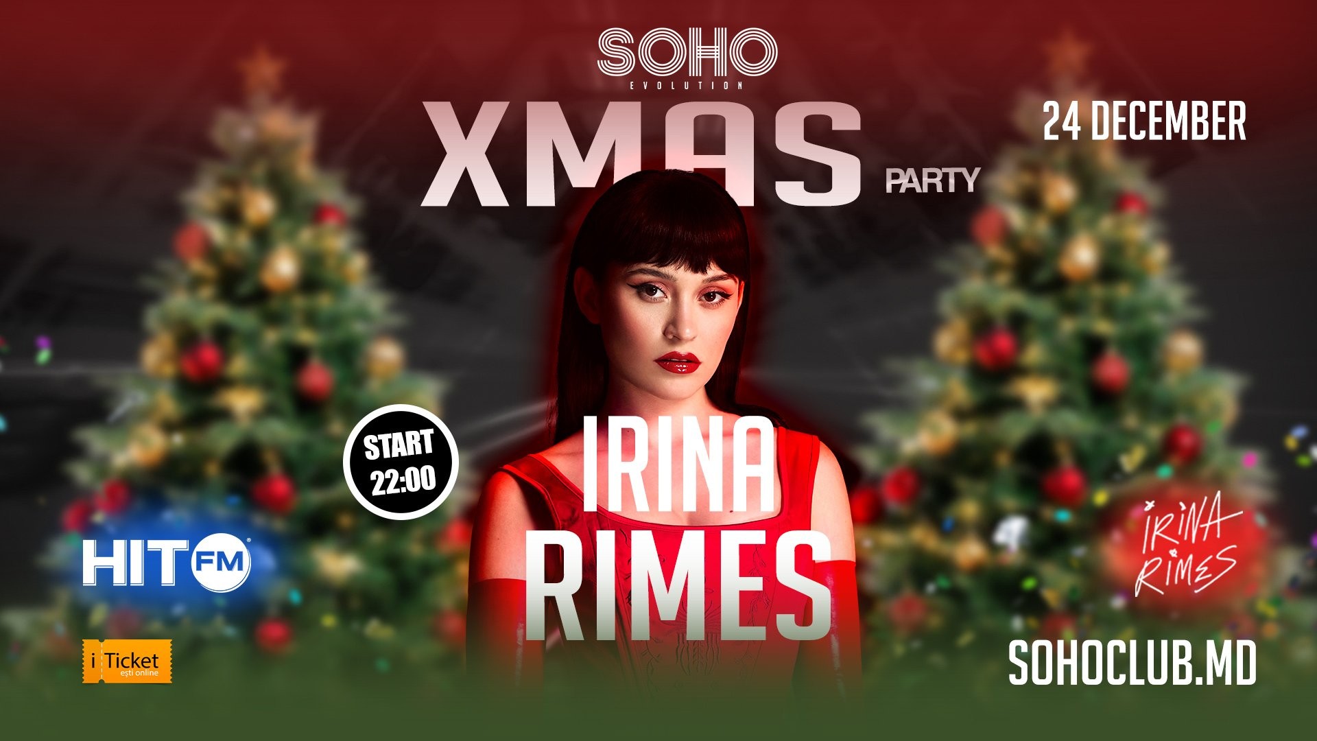 IRINA RIMES - XMAS Party in SOHO Evolution