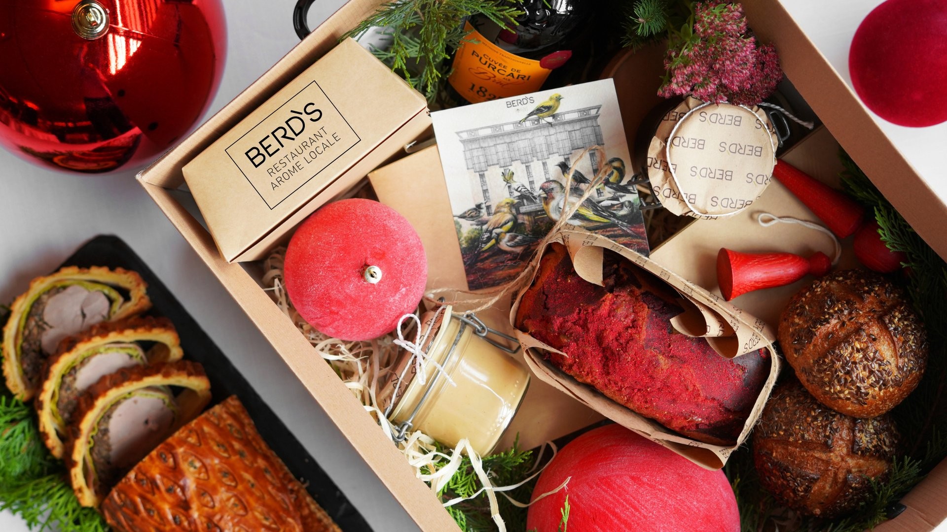 Праздничный набор для гурманов на вашем праздничном столе от ресторана BERD`S Arome Locale