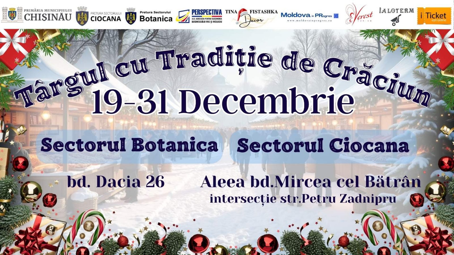 Târgul cu Tradiție revine la Ciocana!