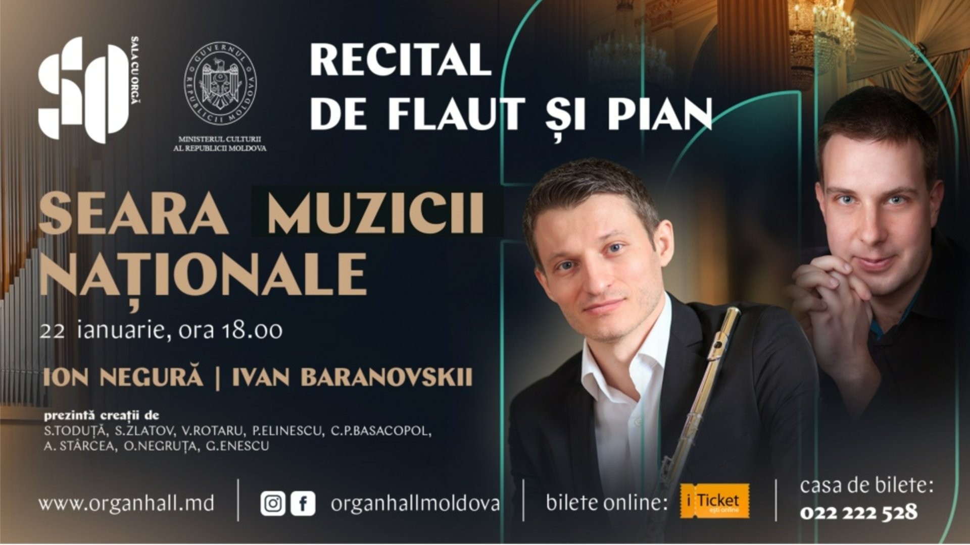 RECITAL DE FLAUT ȘI PIAN