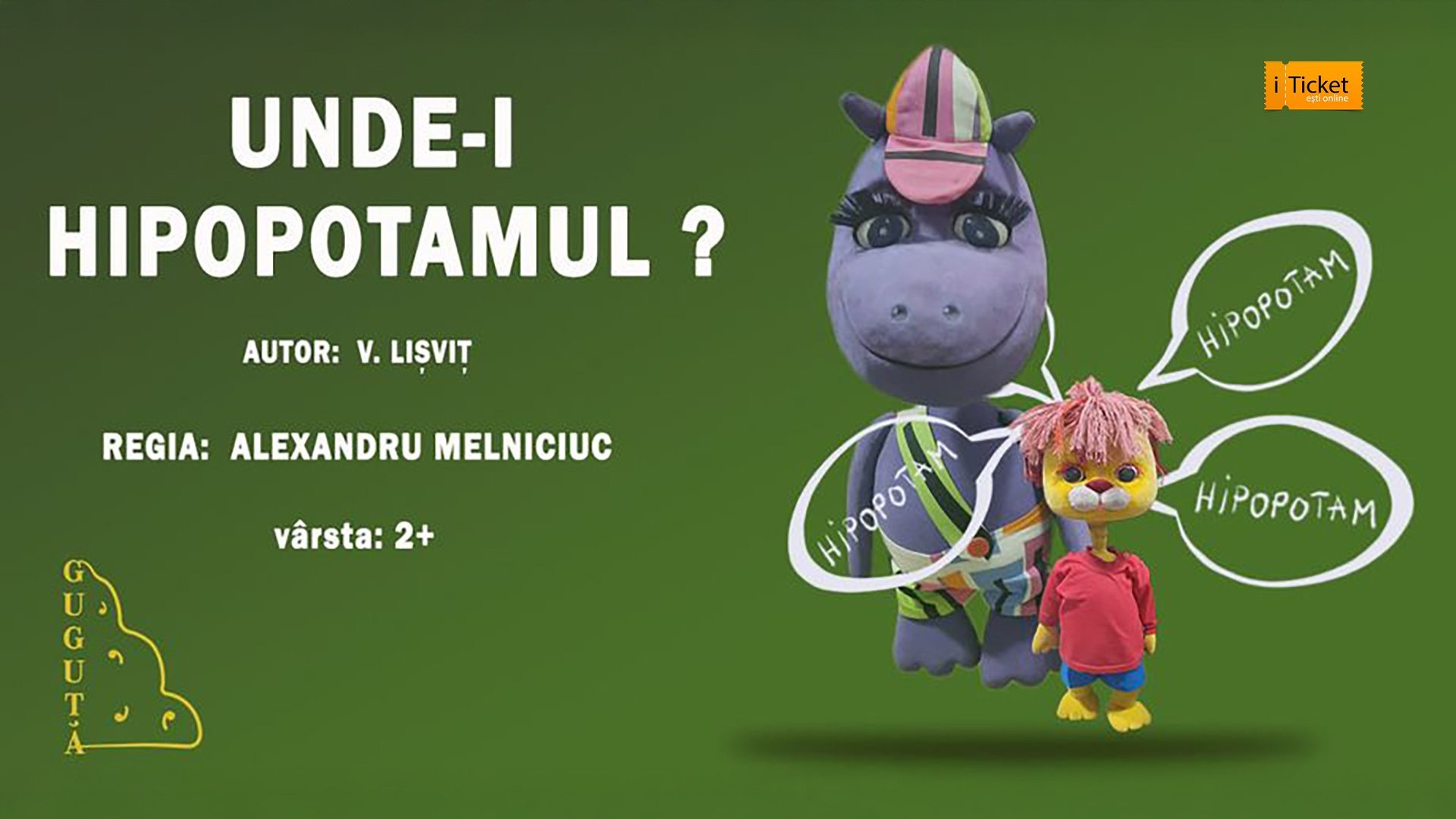 UNDE-I HIPOPOTAMUL? 2+