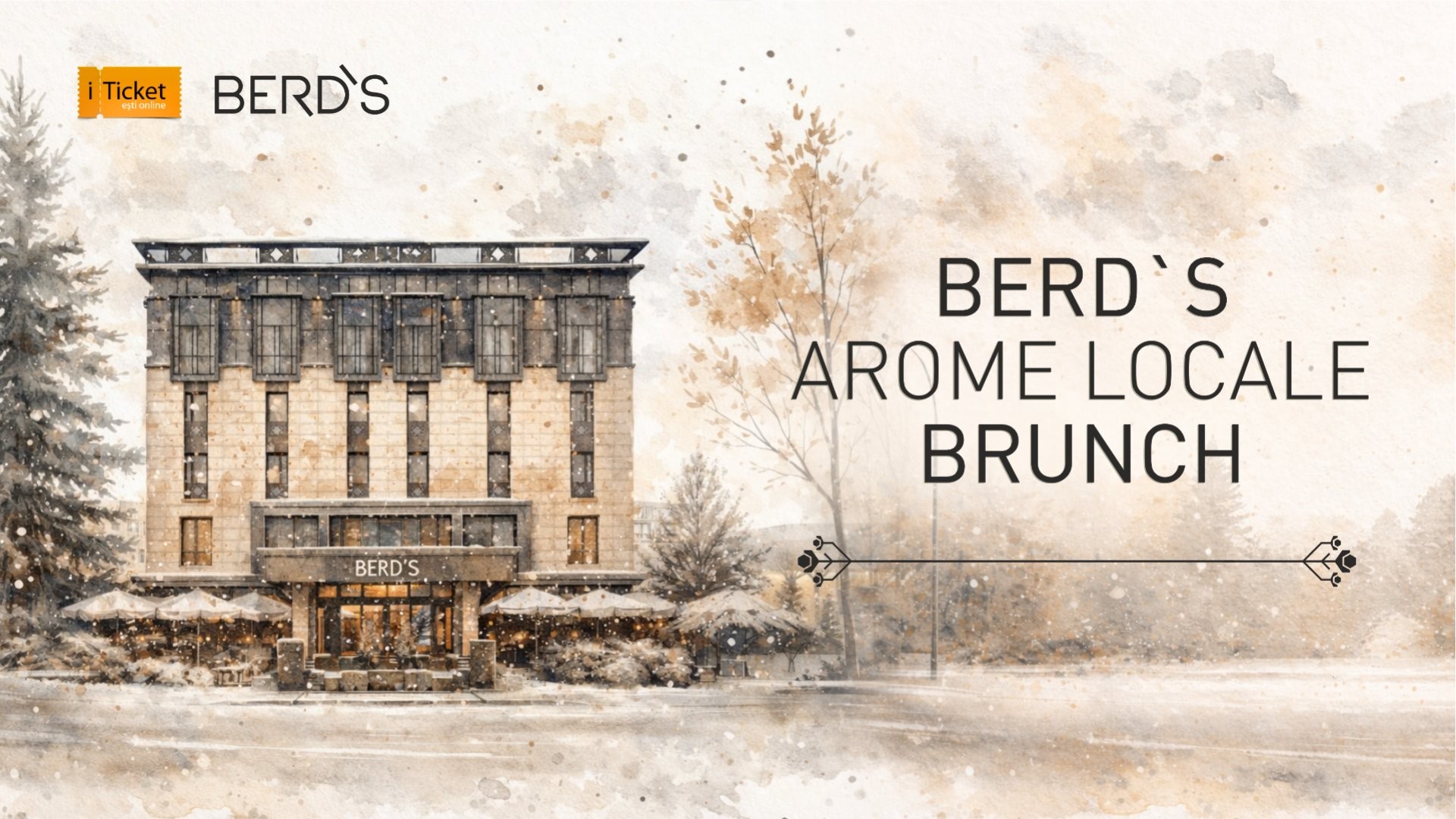 Brunch la BERD`S Arome Locale Restaurant 07.01.2026