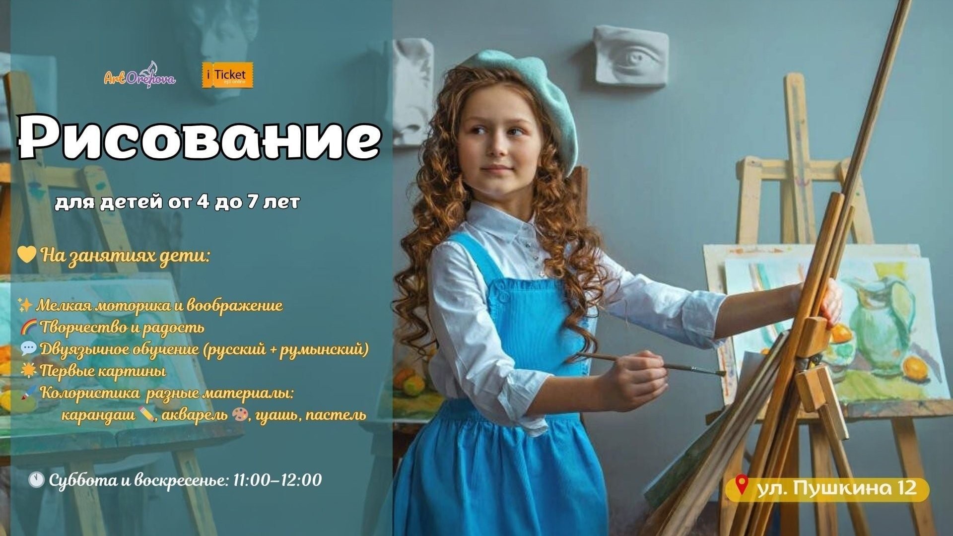 Рисование для детей 4–7 лет