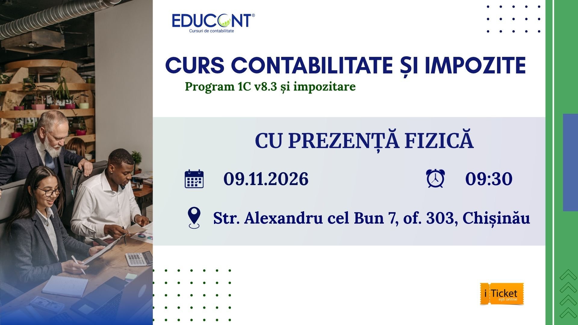 CURS CONTABILITATE + 1C 8.3  din 09 NOIEMBRIE | FIZIC