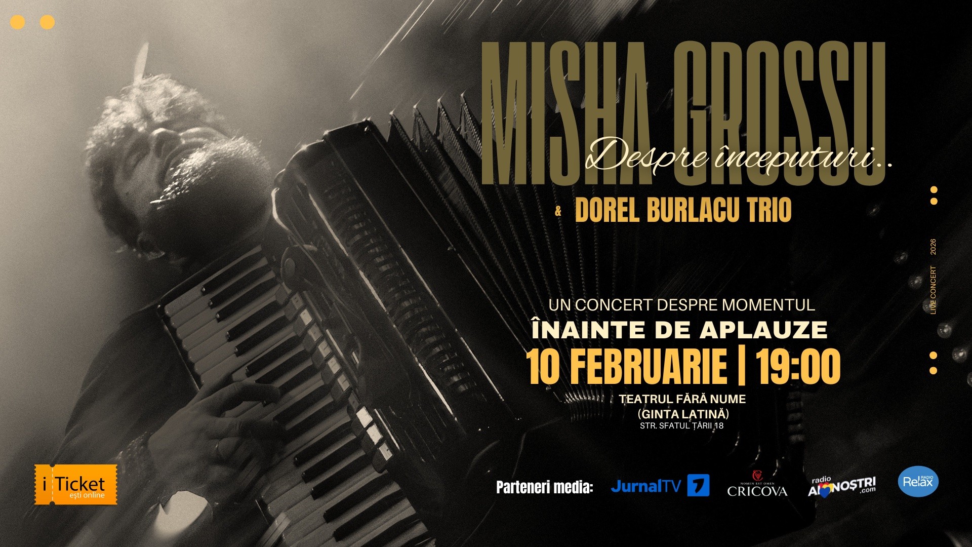 MISHA GROSSU „Despre Începuturi..”