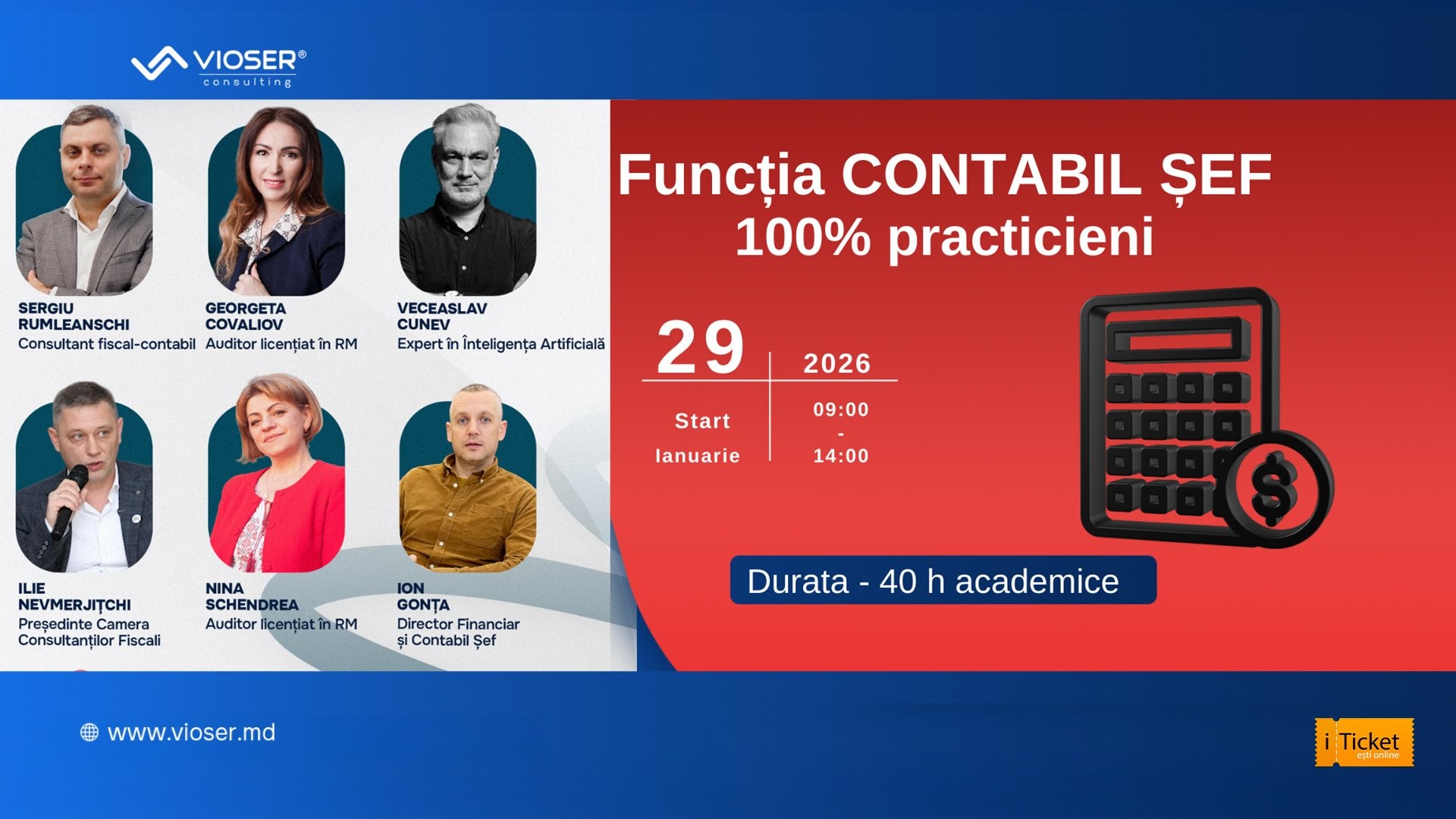 Training: FUNCȚIA CONTABIL ȘEF