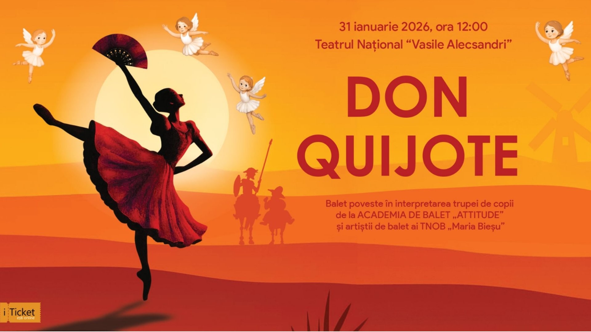 Academia de Balet "ATTITUDE" - Don Quijote la Bălți