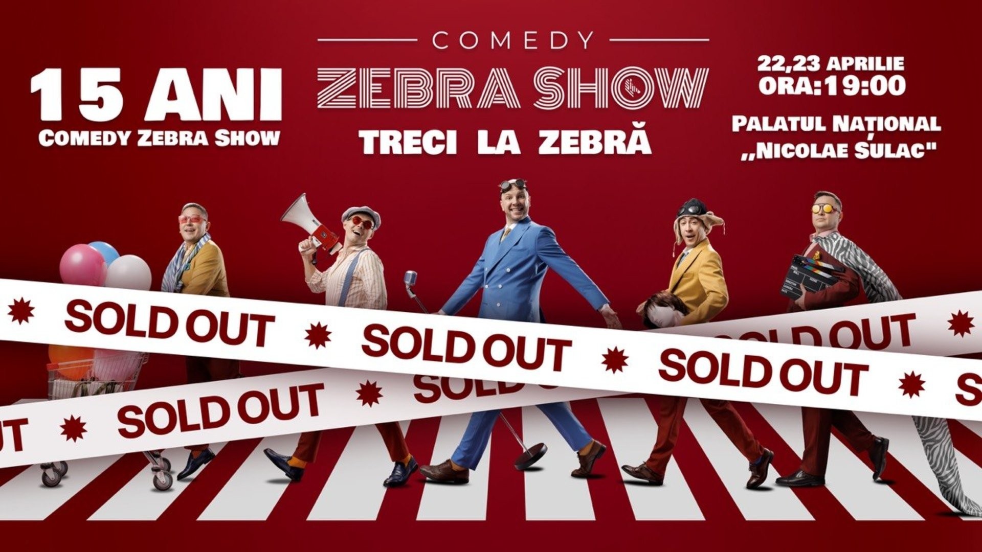 15 ANI DE COMEDY ZEBRA SHOW – TRECI LA ZEBRĂ