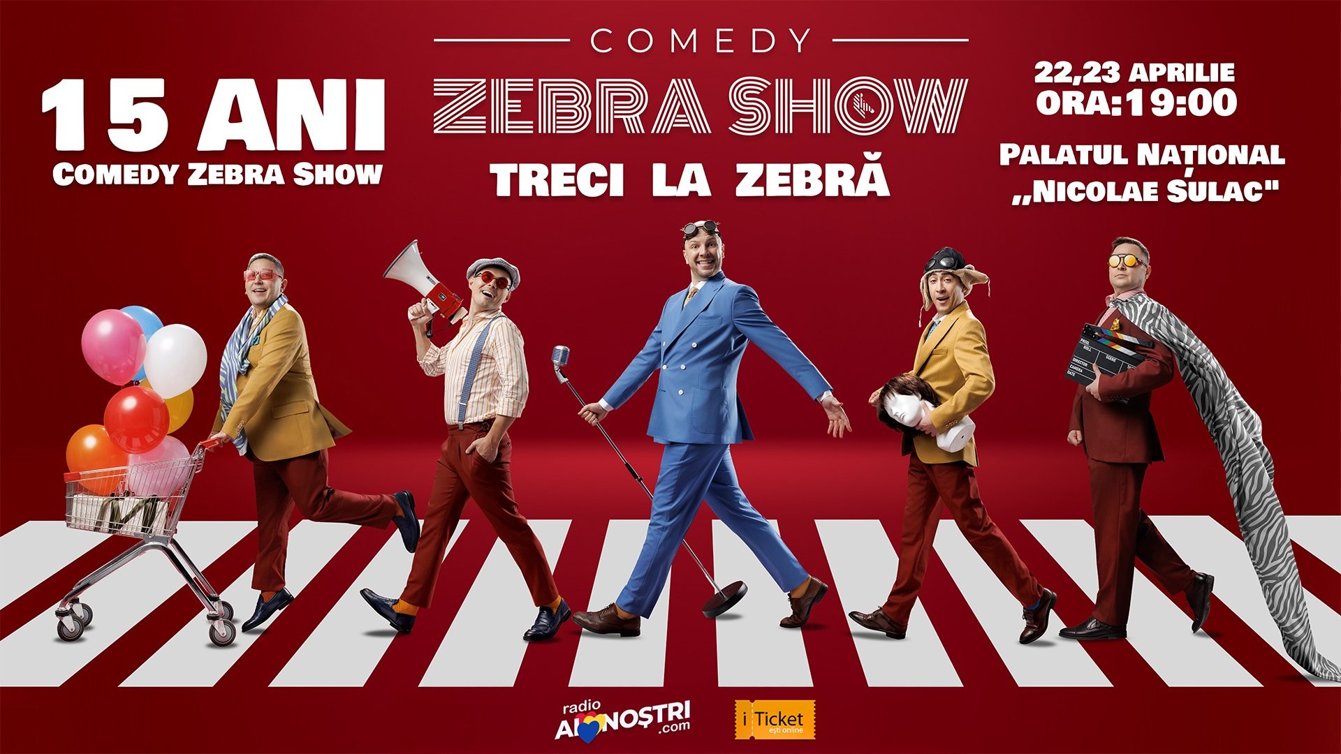 15 ANI DE COMEDY ZEBRA SHOW – TRECI LA ZEBRĂ