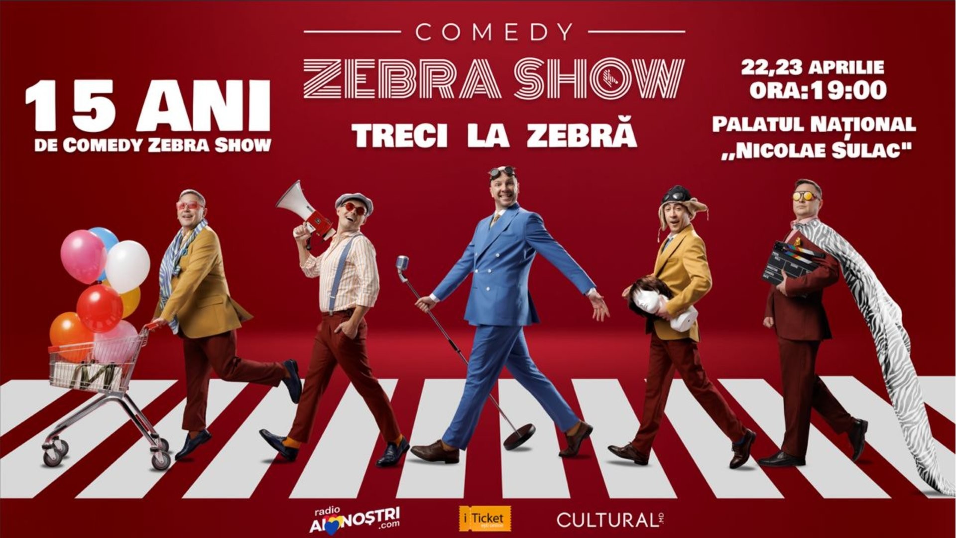 15 ANI DE COMEDY ZEBRA SHOW – TRECI LA ZEBRĂ