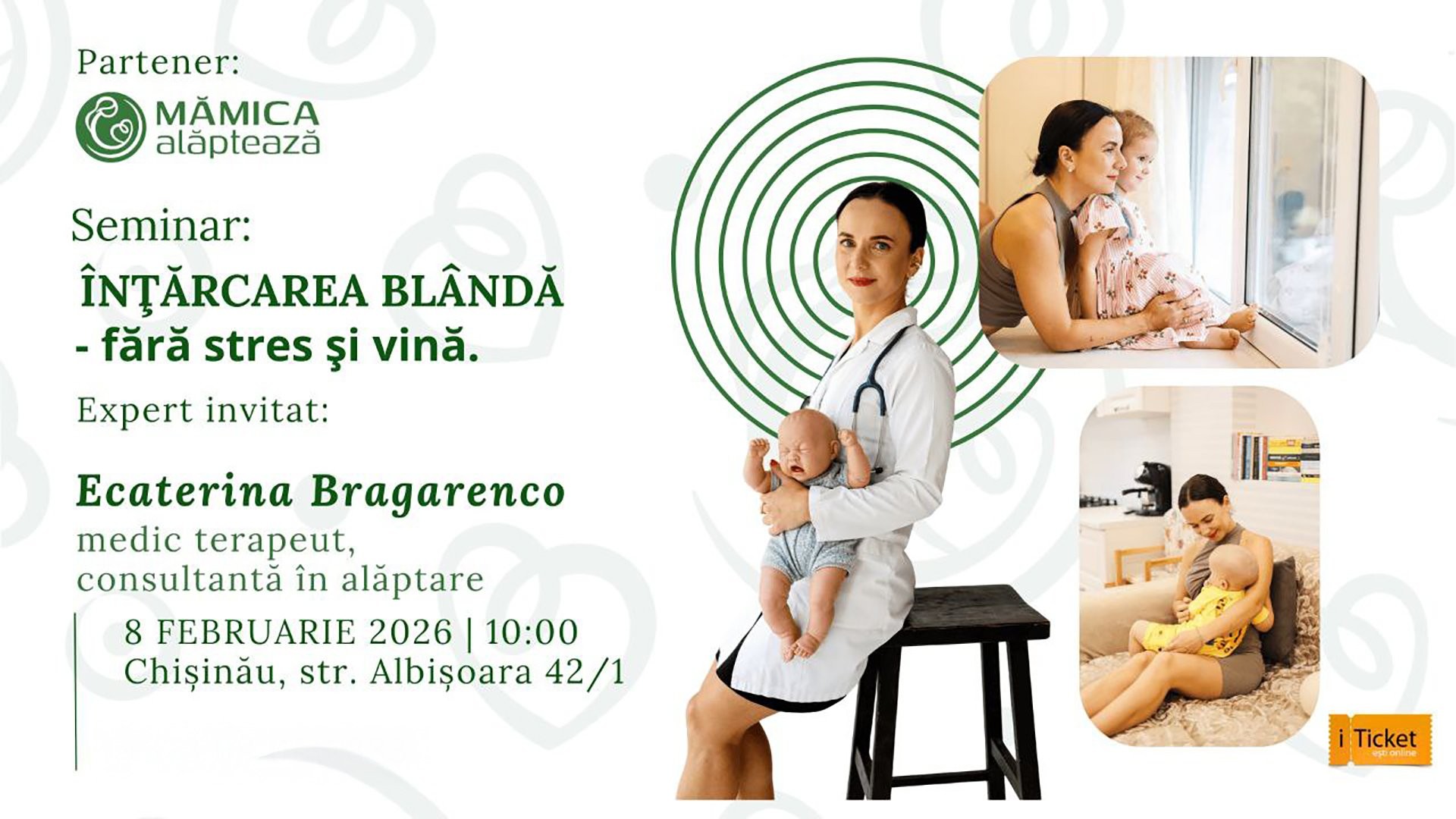 Seminar: Înțărcarea blândă-fără stres şi vină