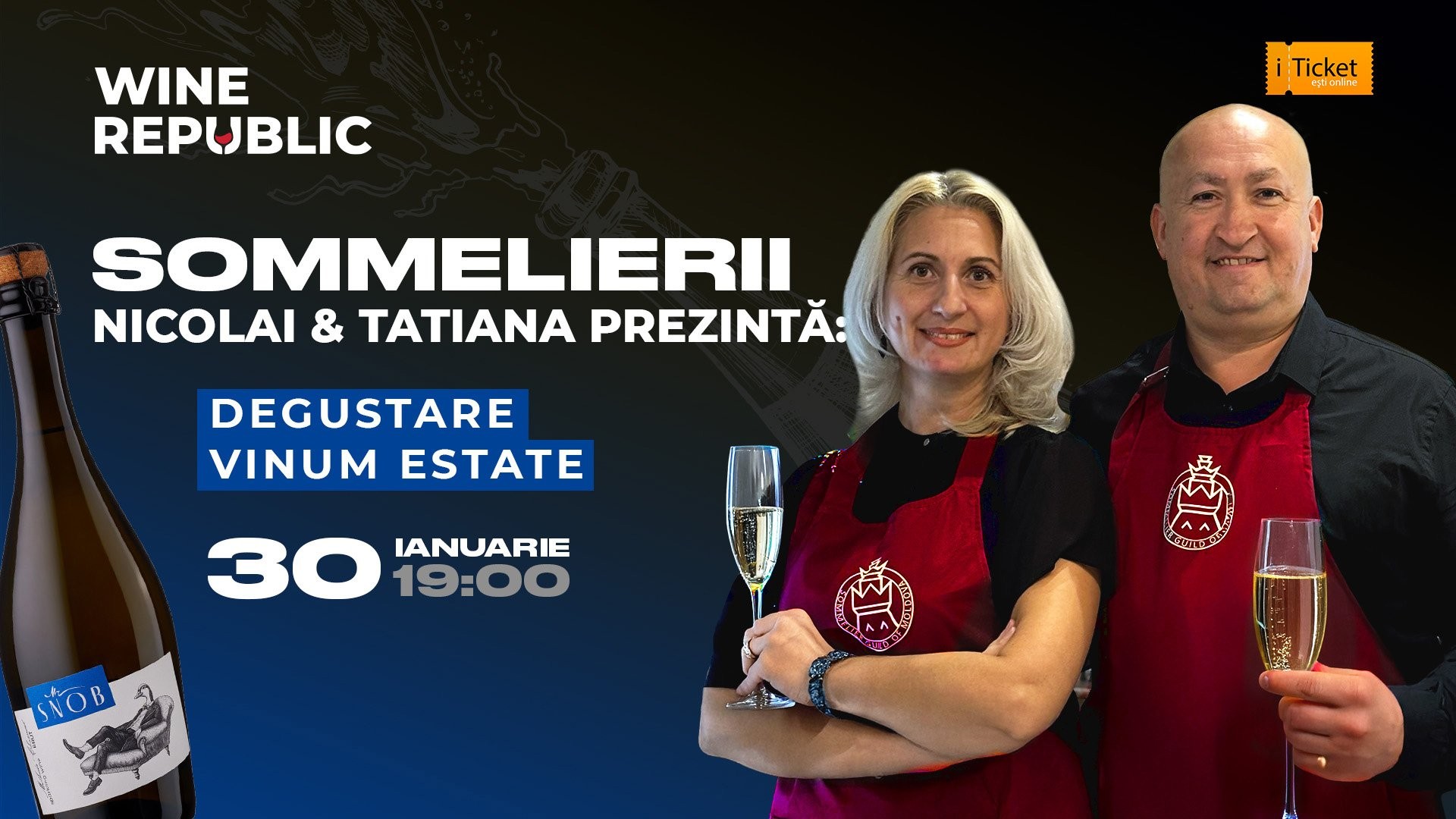 Sommelierii Nicolai & Tatiana prezintă: Degustare VINUM Estate