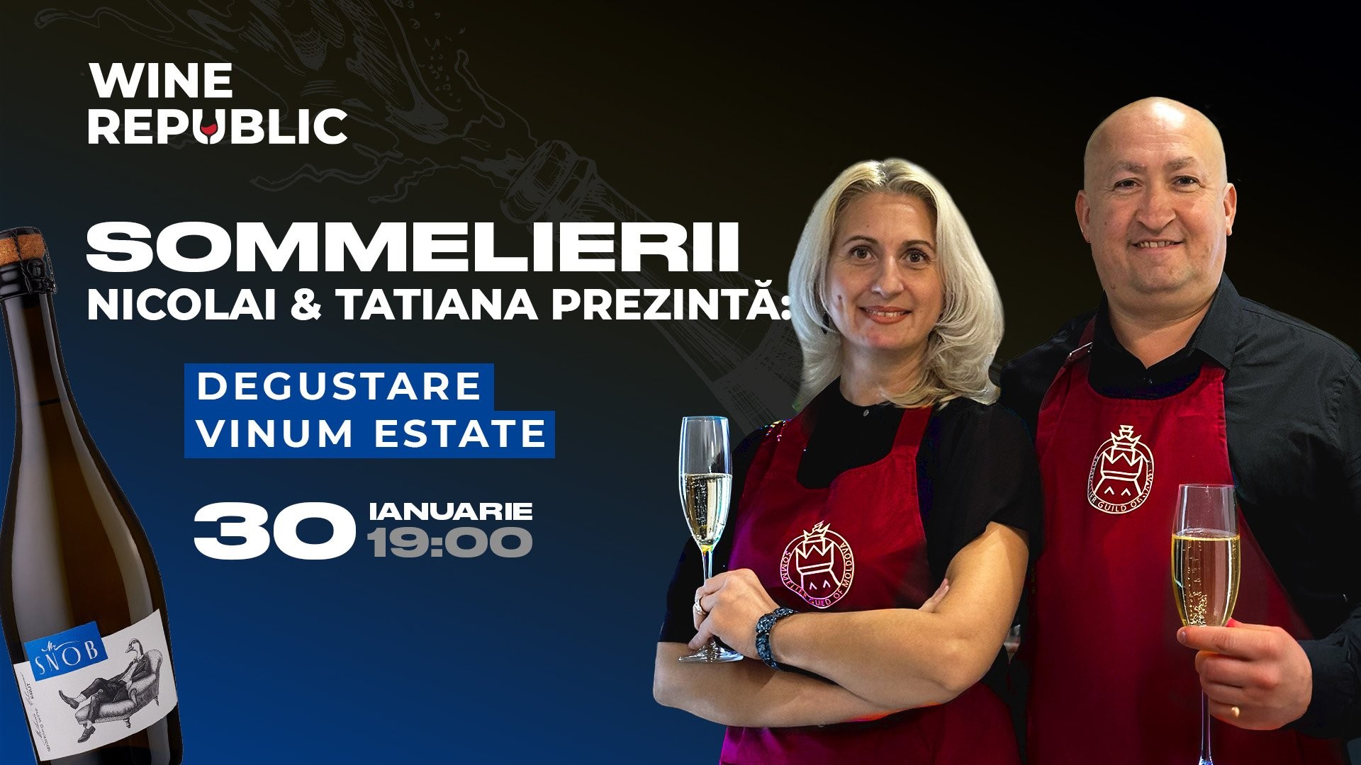 Sommelierii Nicolai & Tatiana prezintă: Degustare VINUM Estate