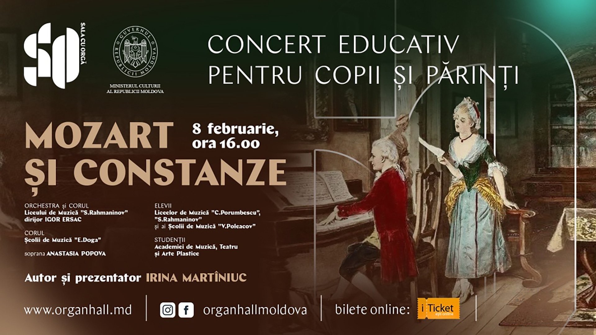 MOZART ȘI CONSTANZE