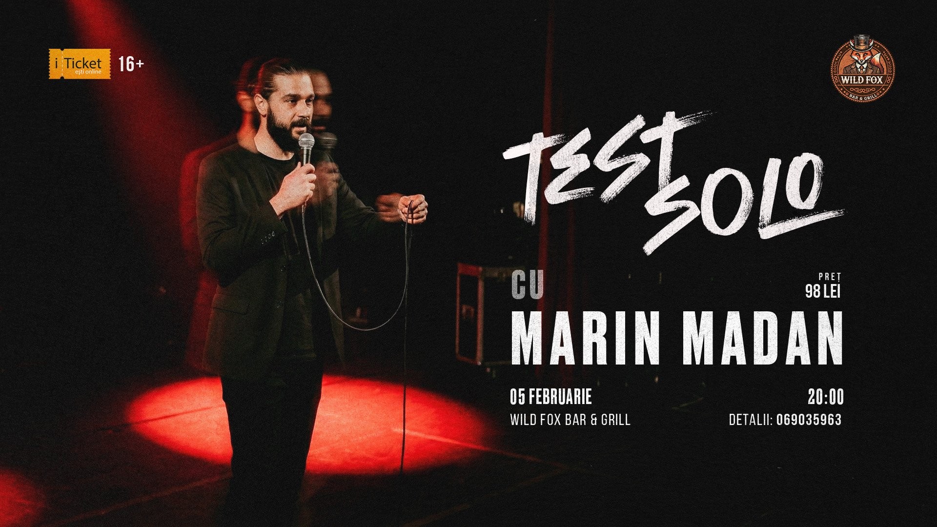 Test Solo cu Marin Madan
