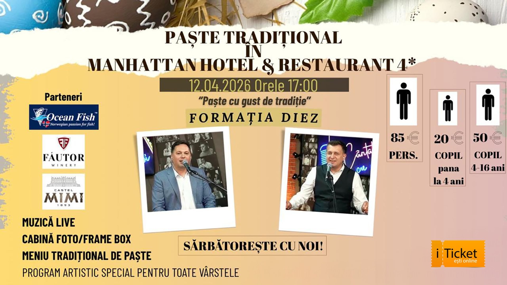 Paște Tradițional în Manhattan Hotel & Restaurant 4*