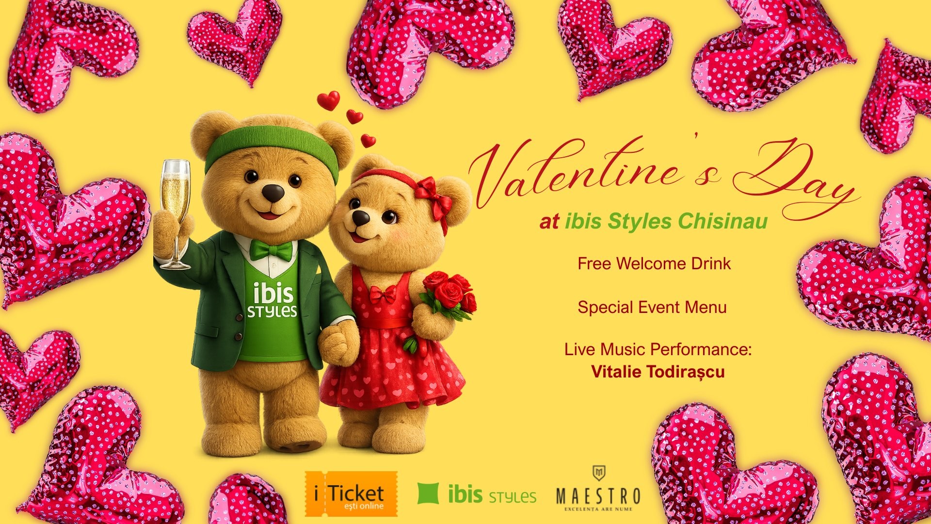 Valentines Day la ibis Styles Chisinau