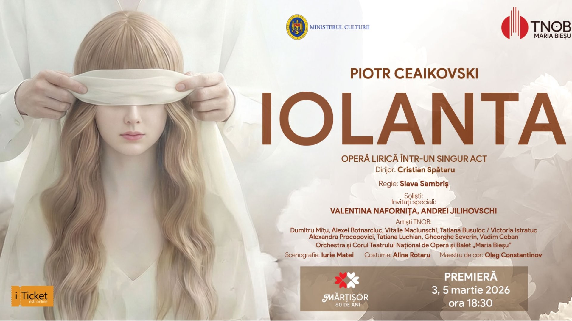 IOLANTA | operă lirică de Piotr Ilici Ceaikovski | PREMIERĂ