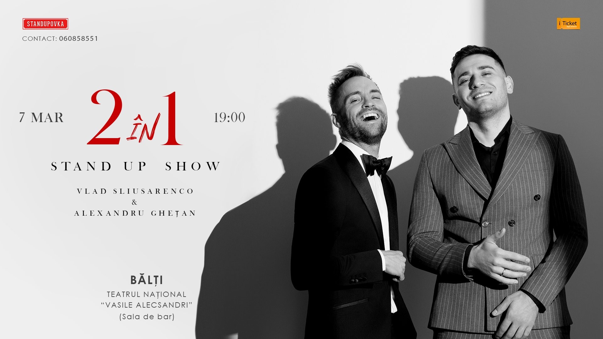 StandUP Show - 2 în 1 la Bălți!