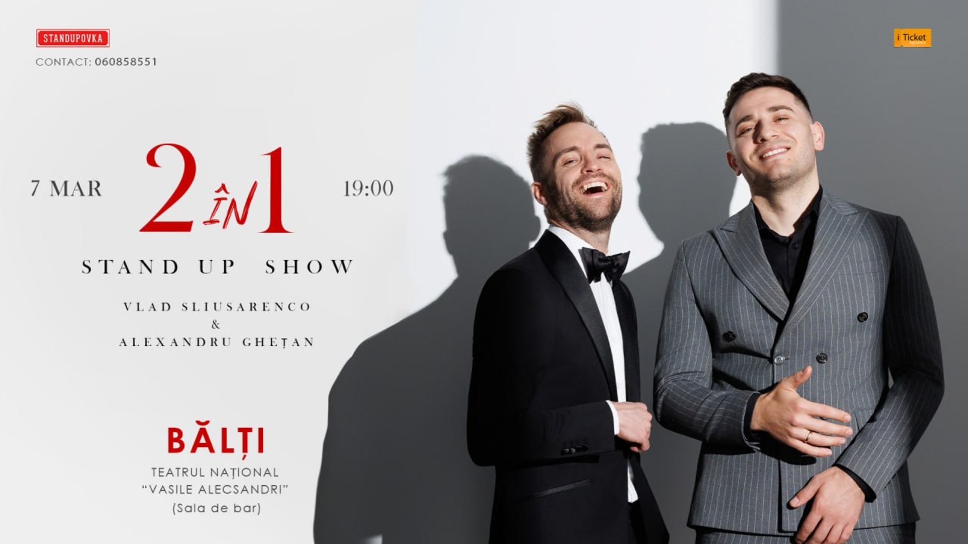 StandUP Show - 2 în 1 la Bălți!