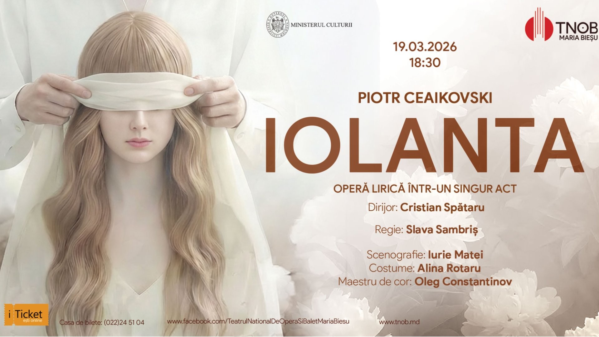 IOLANTA – operă lirică de Piotr Ilici Ceaikovski