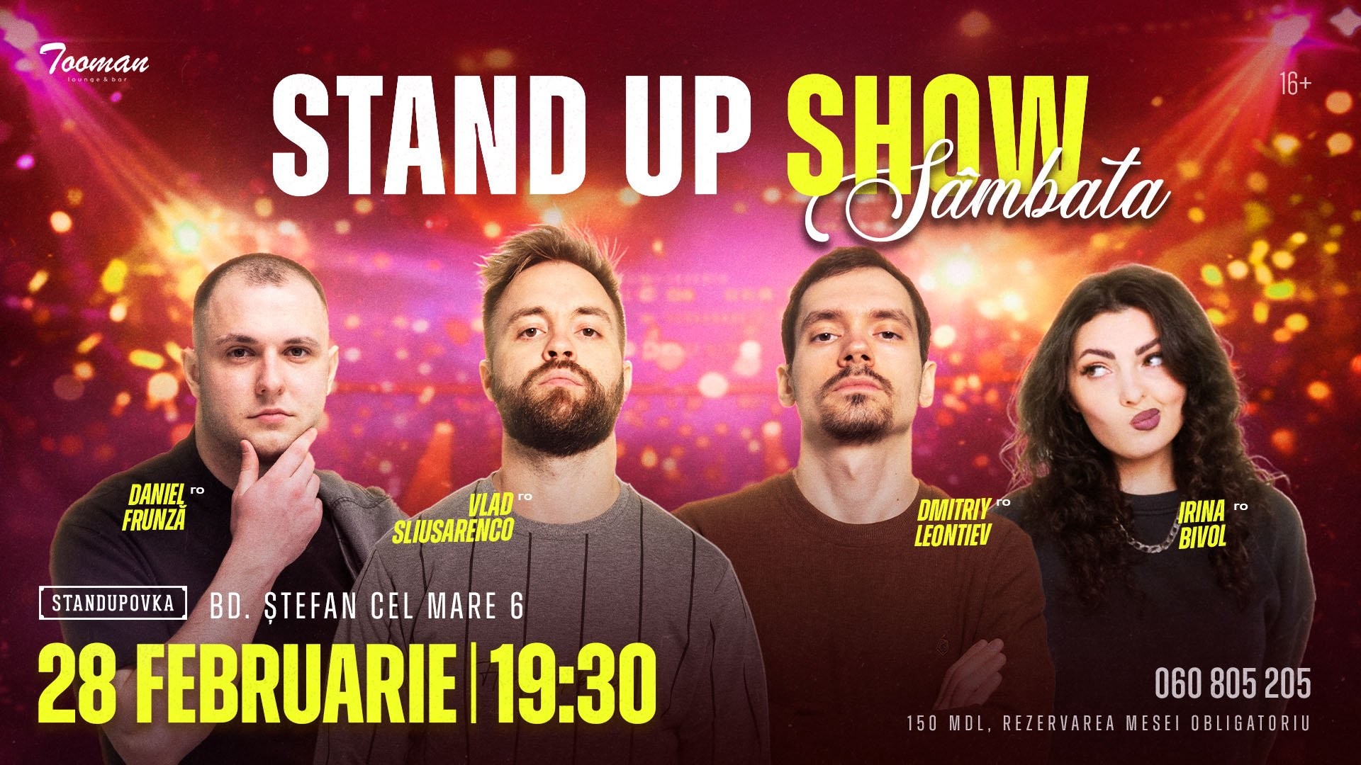 Stand UP Show 28 Februarie