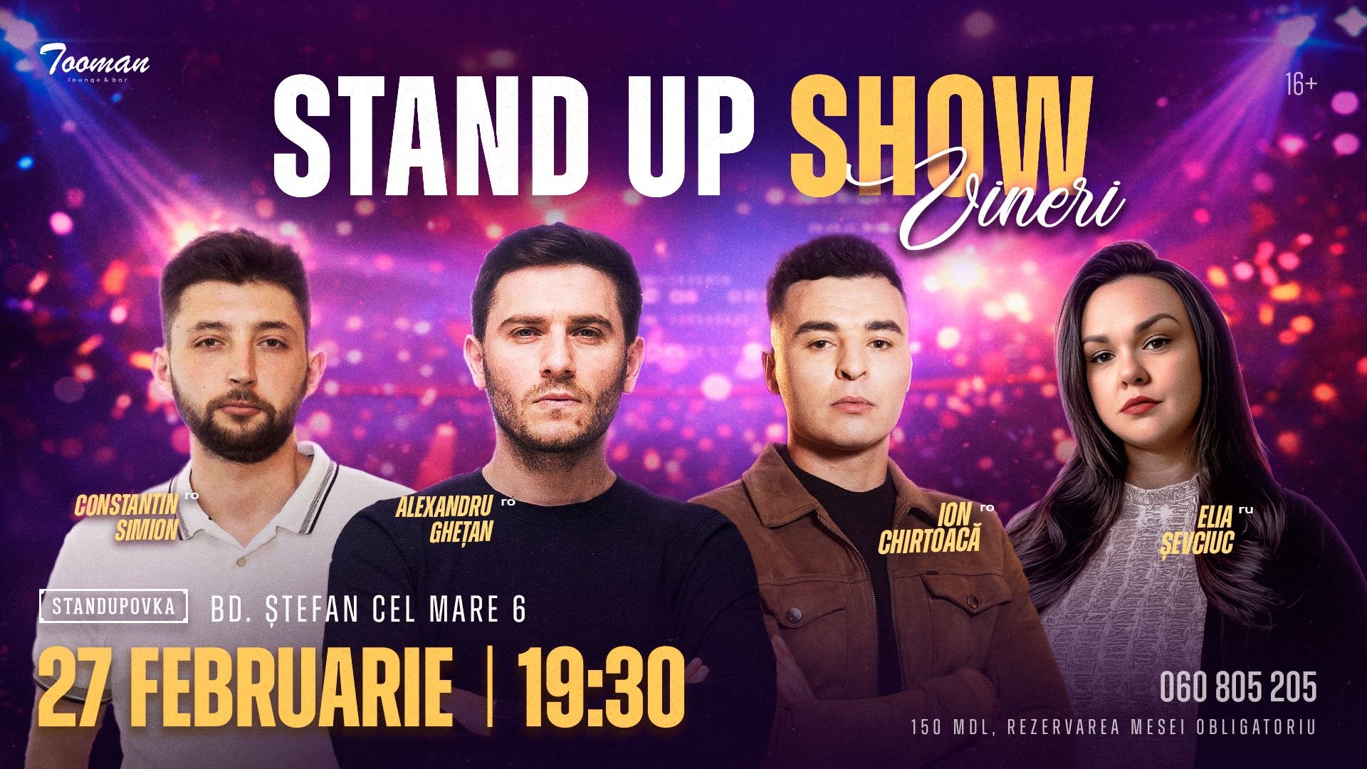 Stand UP Show 27 Februarie