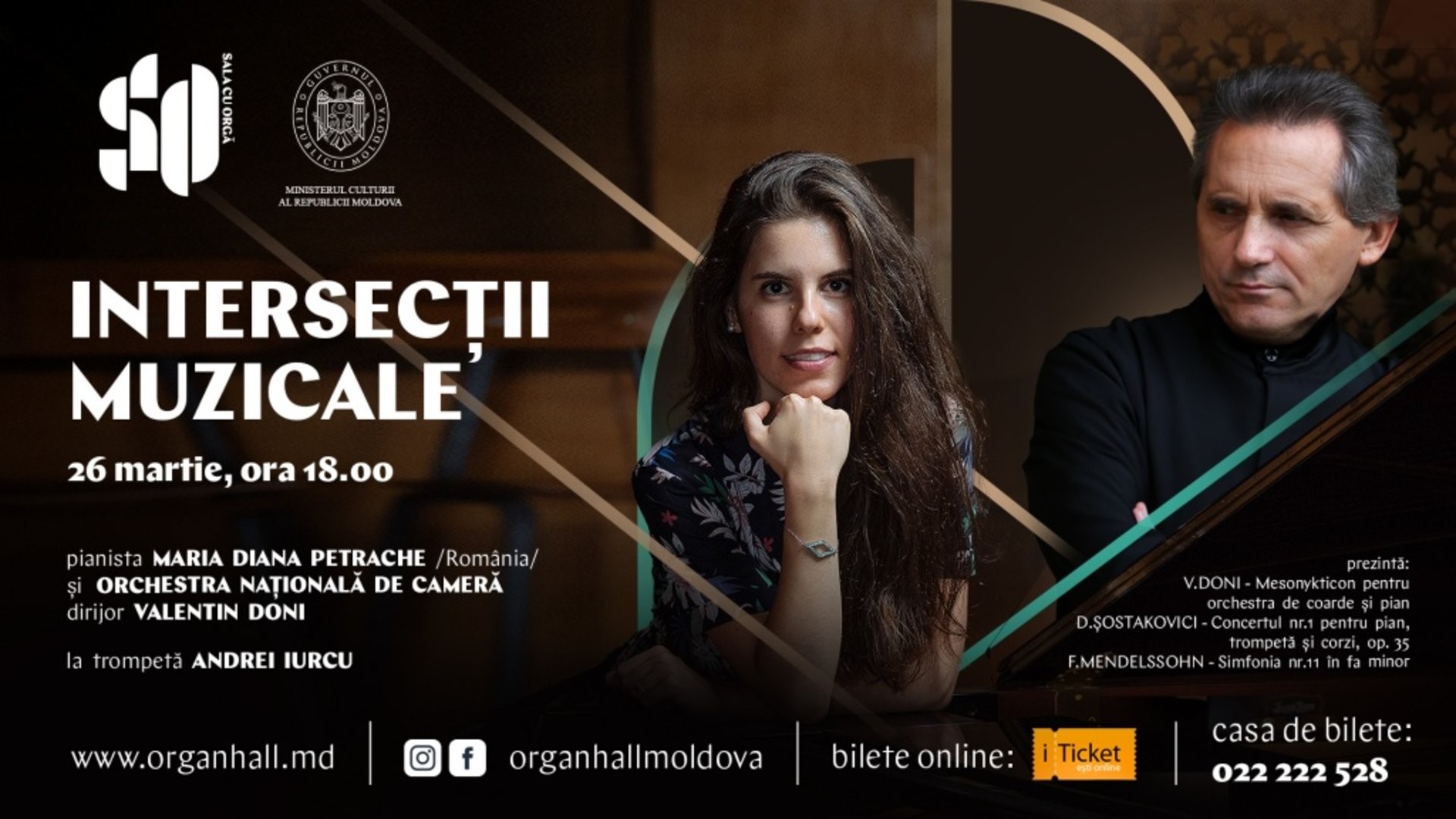 CONCERT DE CAMERĂ "INTERSECȚII MUZICALE"