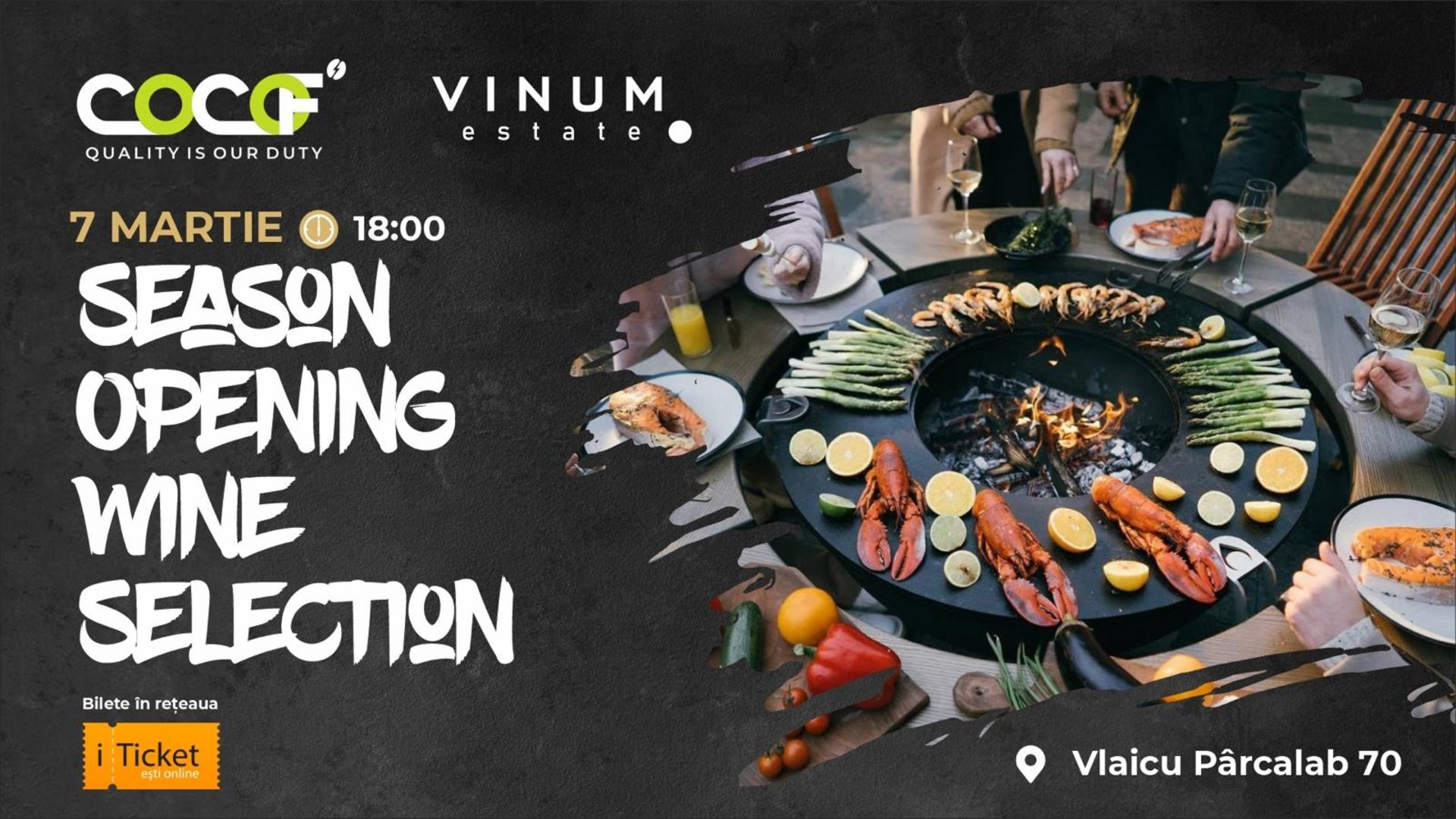 Deschiderea sezonului • Selecție de vinuri