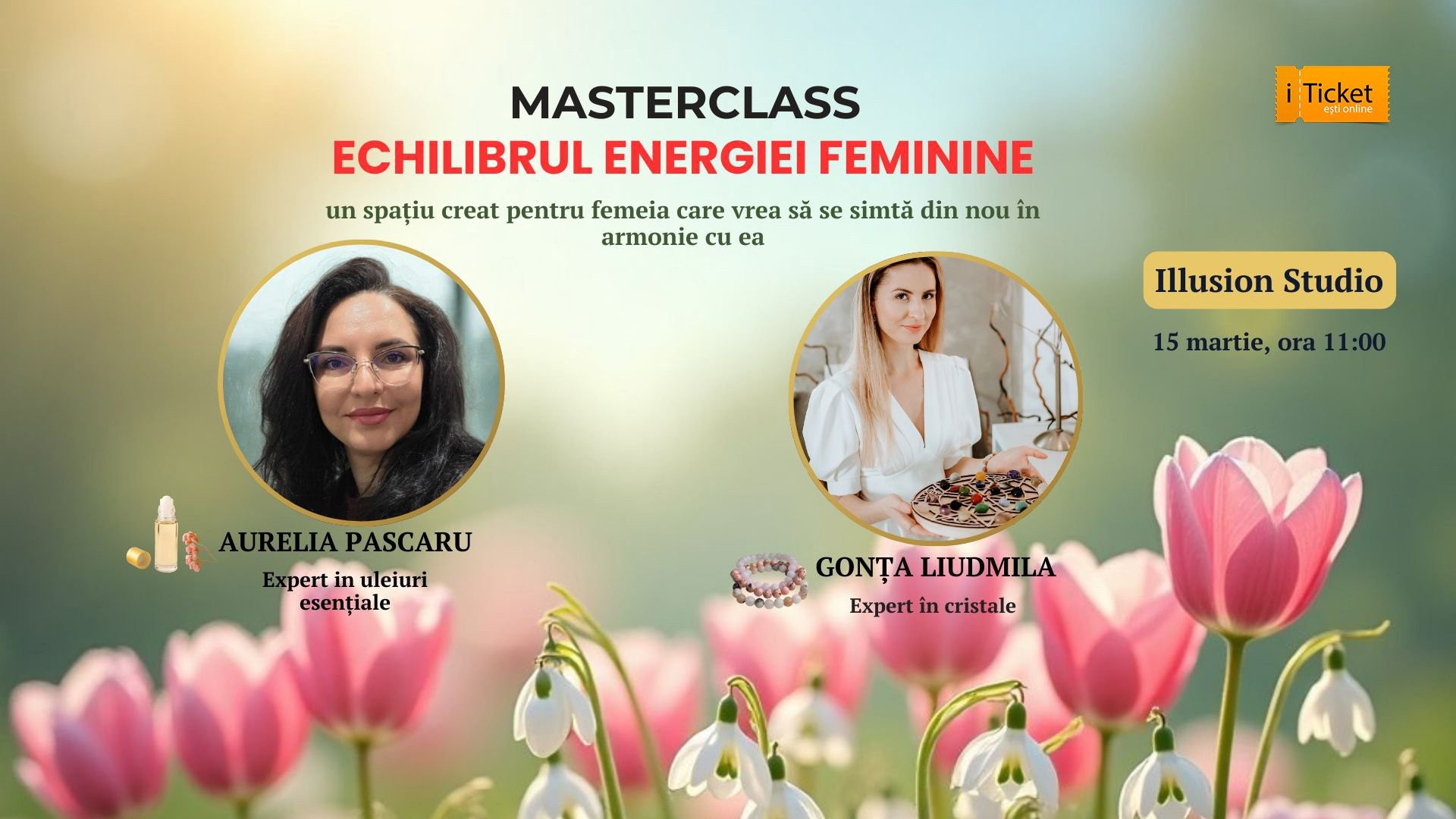 Masterclass “Energia feminină în echilibru”