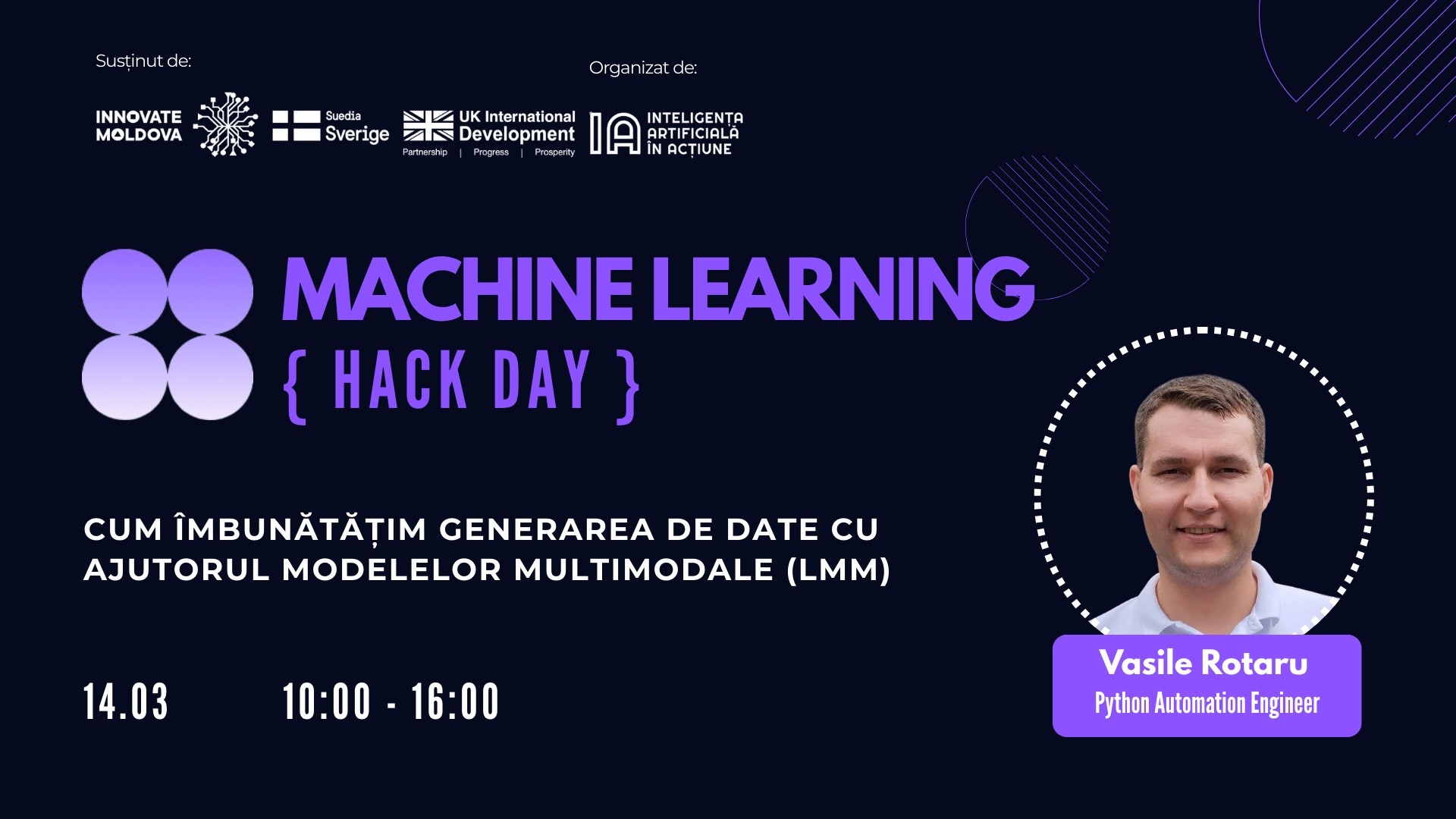 MACHINE LEARNING EVENT: CUM ÎMBUNĂȚIM GENERAREA DE DATE CU AJUTORUL MODELELOR MULTIMODALE (LMM)