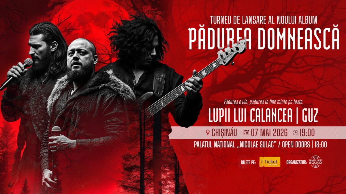 LUPII LUI CALANCEA & GUZ – Turneu Național de Lansare: „PĂDUREA DOMNEASCĂ”