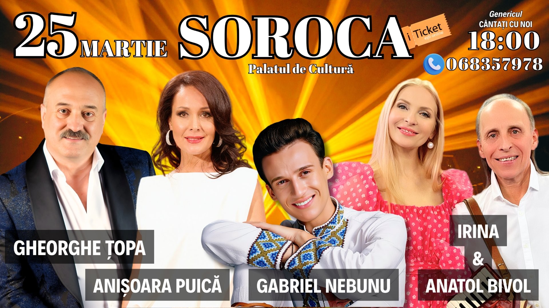 CÂNTAȚI CU NOI (Soroca)