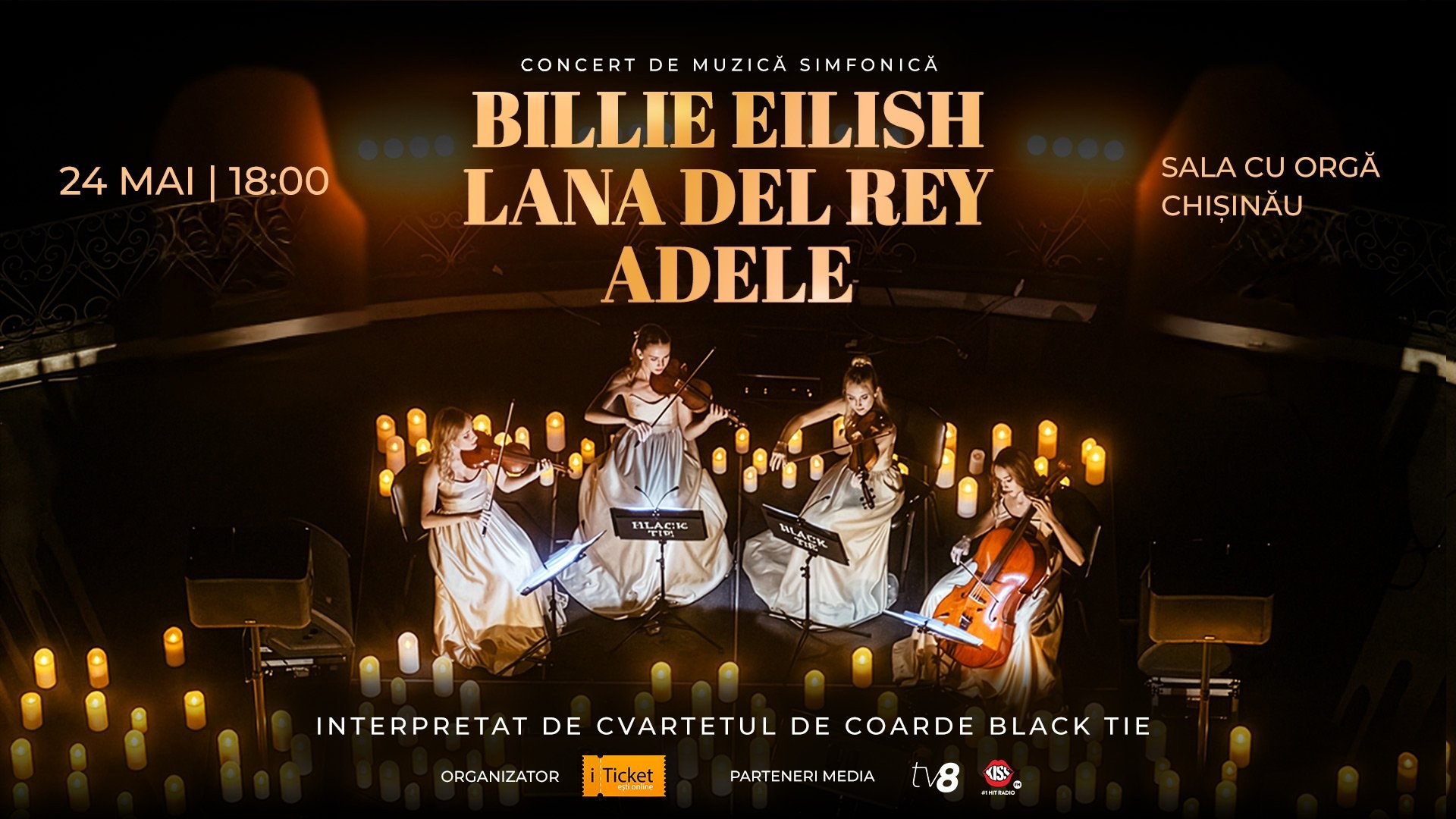 Billie Eilish, Adele și Lana Del Rey în interpretare simfonică