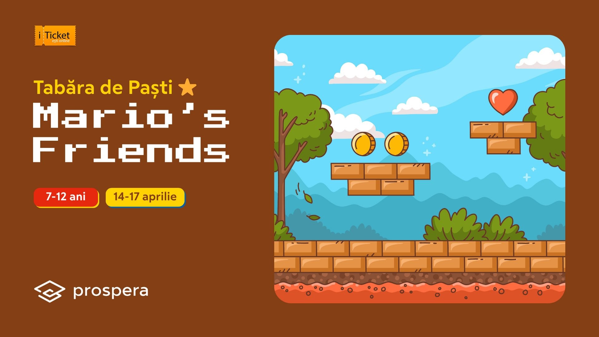 Mario’s Friends: tabăra unde aventura prinde viață