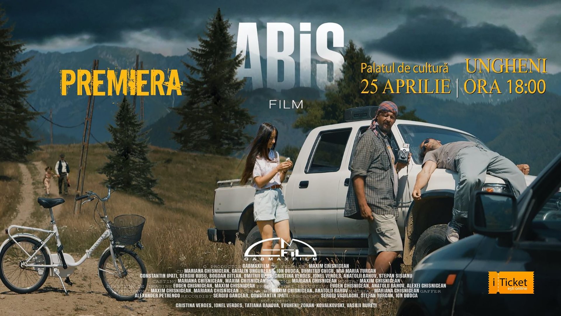 Filmul moldovenesc „Abis” în orașul Ungheni