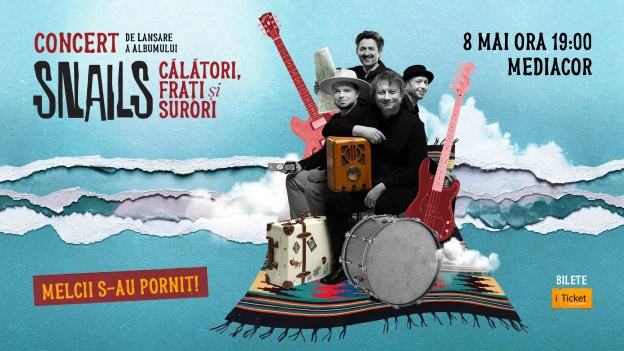 Snails – Concert de Lansare a Albumului: „Călători: Frați și Surori”