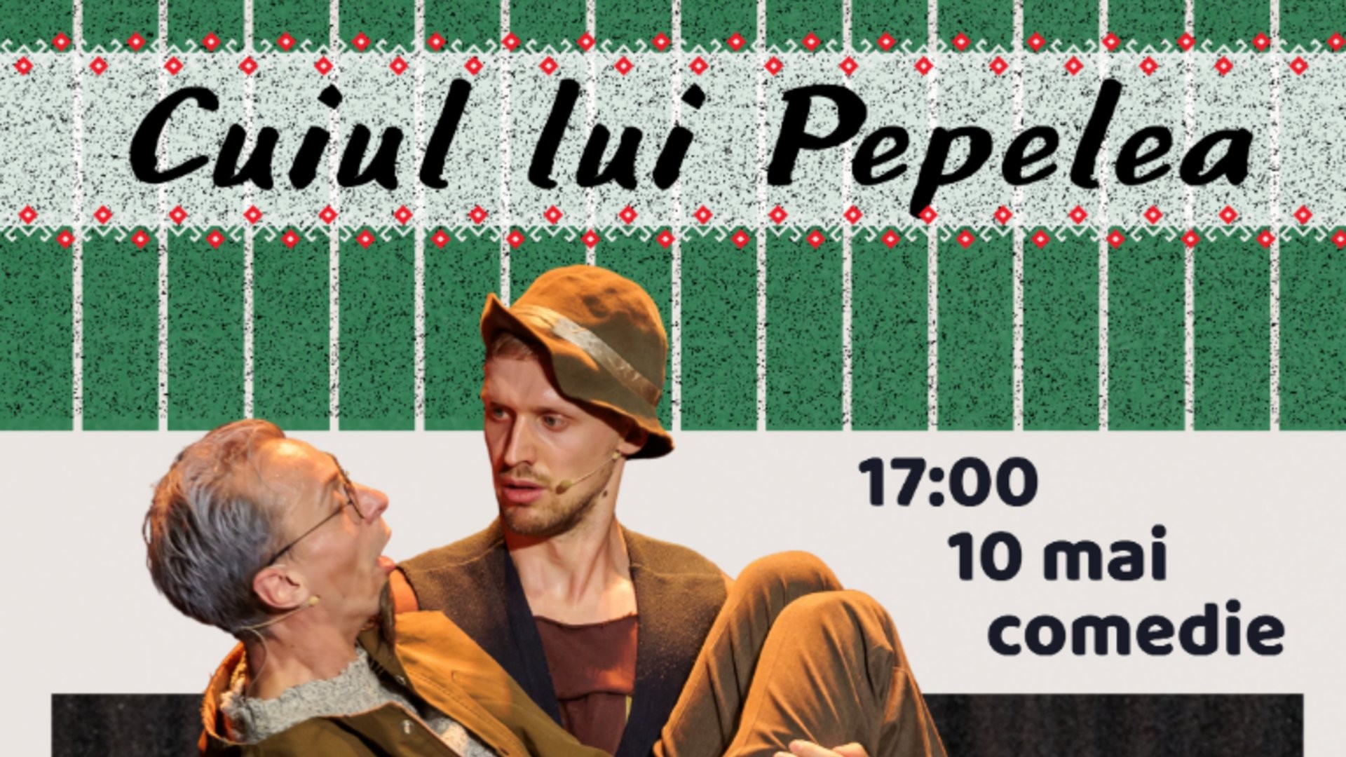 „Cuiul lui Pepelea” - Spectacol #Comedie | TAC - 10 MAI 2026 | 17-00  | TEATRUL DE ARTĂ din CHIȘINĂU